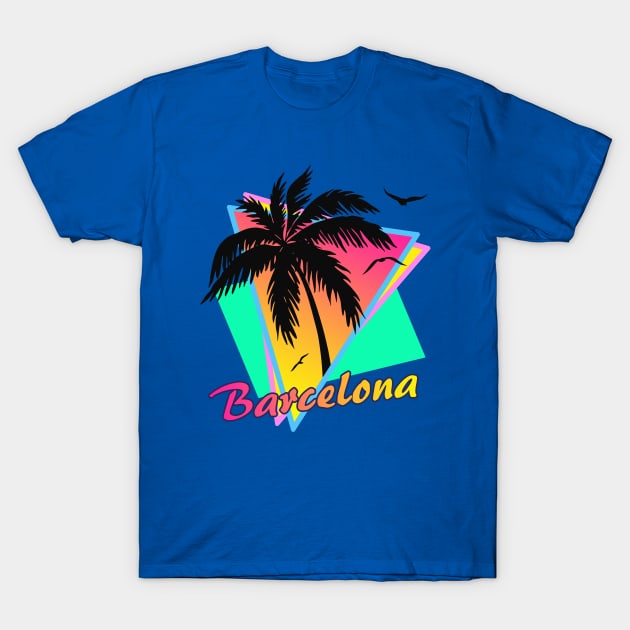 Barcelona T-Shirt by Nerd_art